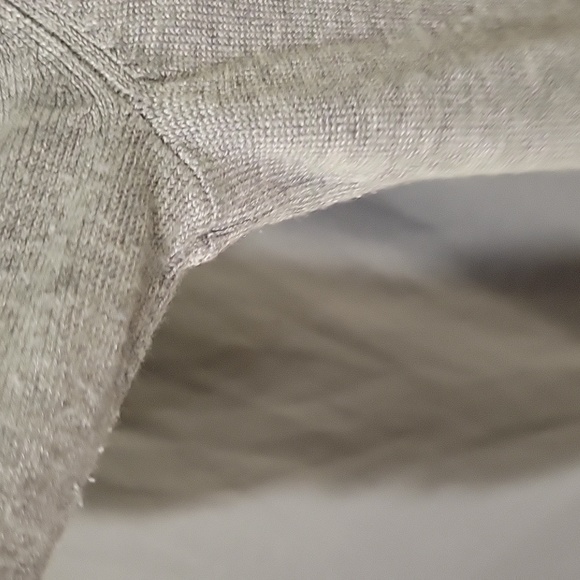 Taupe Cowl neck Dressy Sweater - Picture 6 of 9